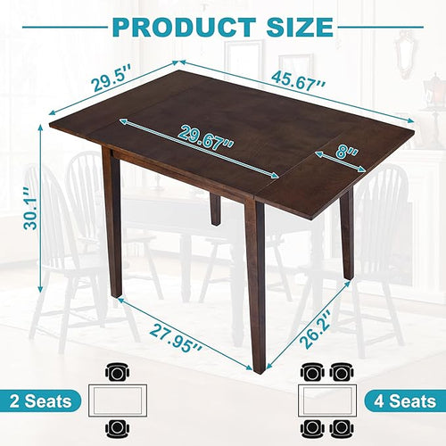 29"- 45" Extendable Dining Table - Image 2