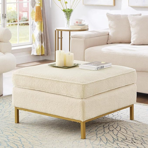 24KF Large Square Couch Ottoman by WEMARTHOMEDECOR