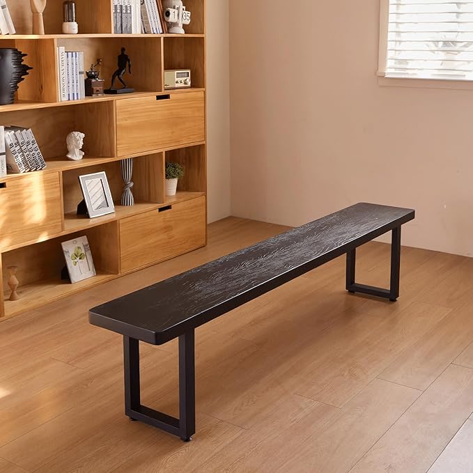 Modern Solid Wood Dining Table - Image 2
