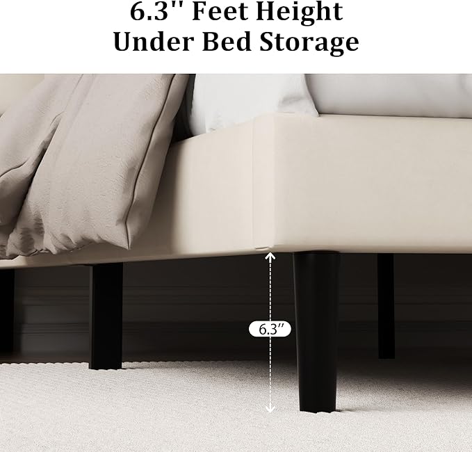 Full Size Platform Bed Frame - Image 6