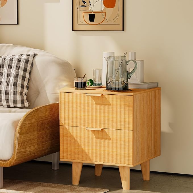 Urban Deco Fluted Nightstand - Image 5