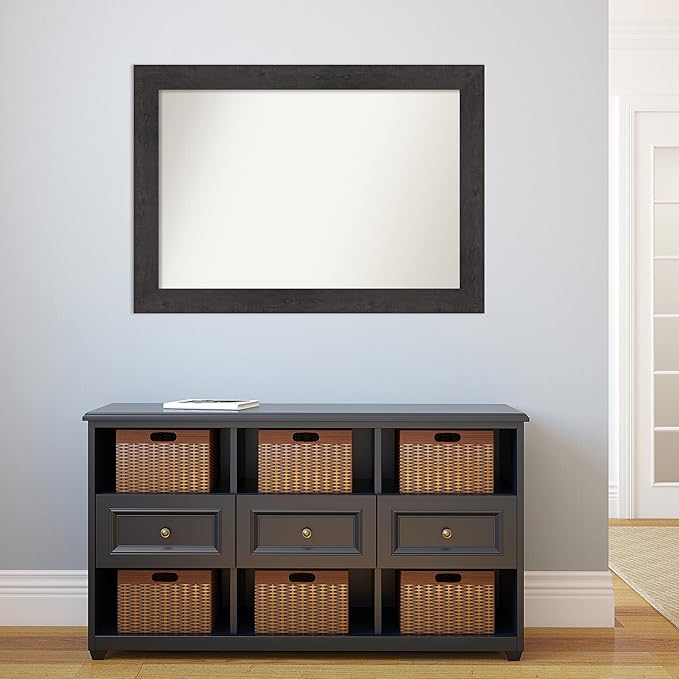 Amanti Art White Bathroom Mirror - Image 5