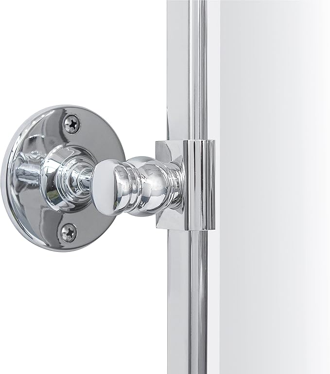 TEHOME 30x40'' Chrome Pivot Mirror Bathroom Tilt Vanity Mirror Large 40x30'' - Image 4