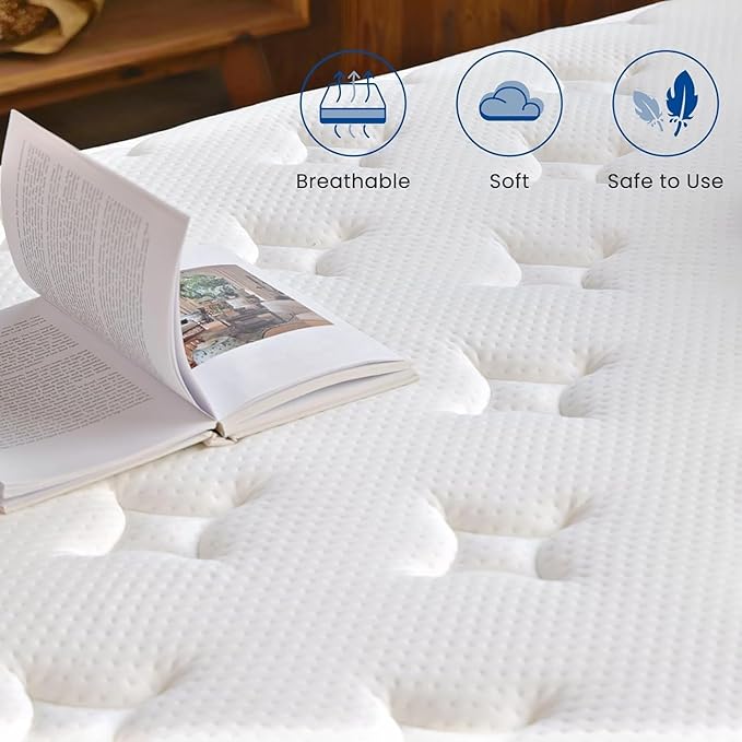 King Mattress 12 inch, Tight Top Deep Sleep Mattresses - Image 4