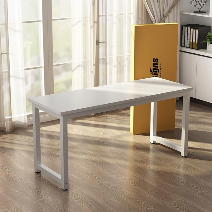 Tribesigns Computer Desk, 55 inch Large Office Desk Computer Table Study - Image 7