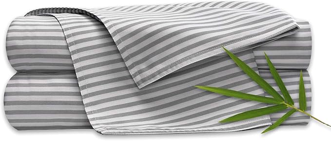 Twin Sheets by Pure Bamboo, Genuine 100% Organic Viscose Derived from Bamboo by PureBamboo