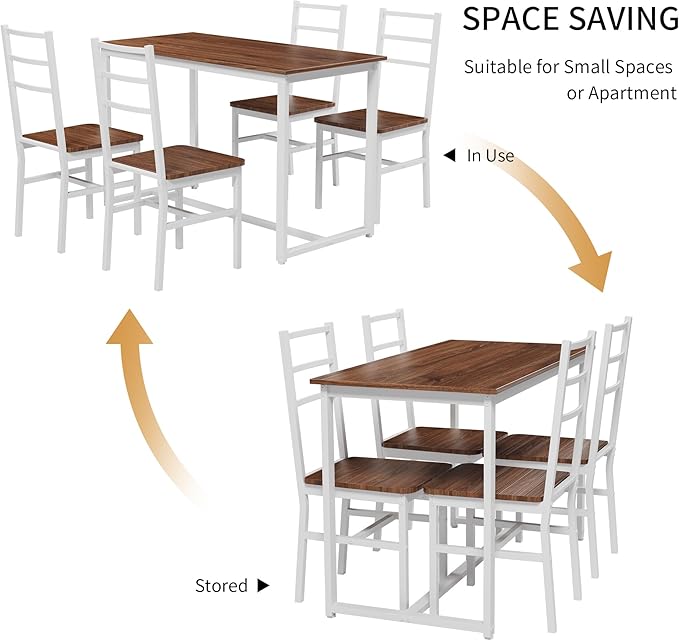 Ball & Cast Dining Table Set - Image 3