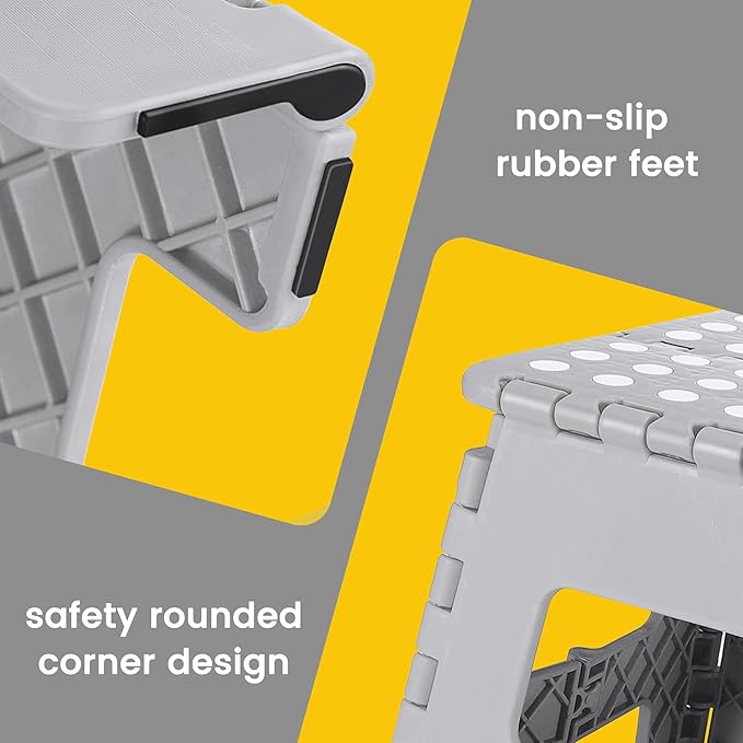 ACSTEP Folding Step Stool 13'' Foldable Step Stool - Image 2
