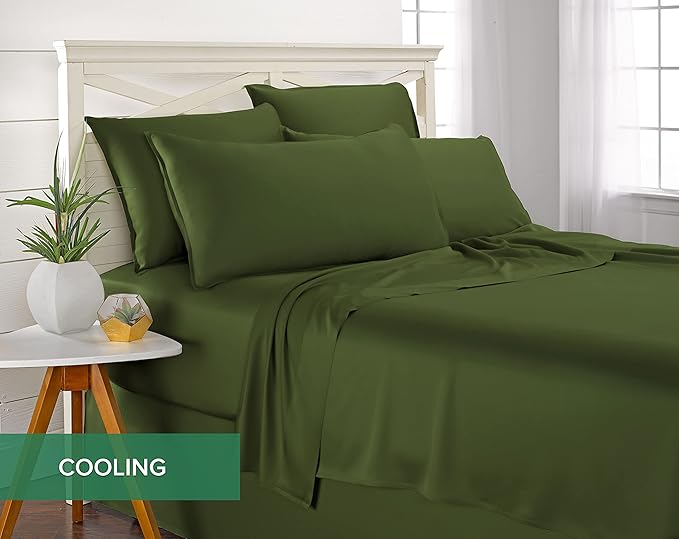 Queen Sheets by Pure Bamboo, Genuine 100% Organic Viscose Derived from Bamboo - Image 5