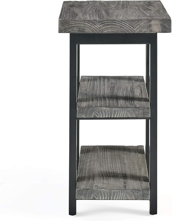 Alaterre Furniture Pomona 3-Tier Industrial End Table - Image 4