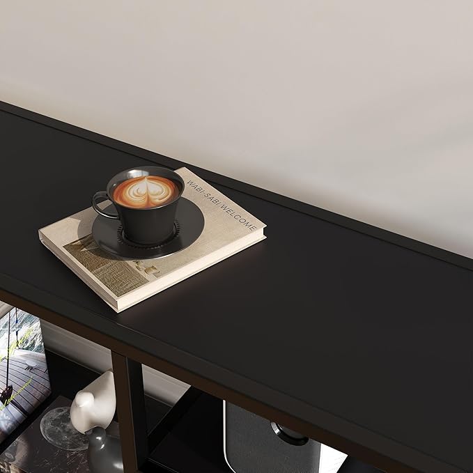 TECHMILLY Modern TV Stand for 65" TV, TV Table - Image 5