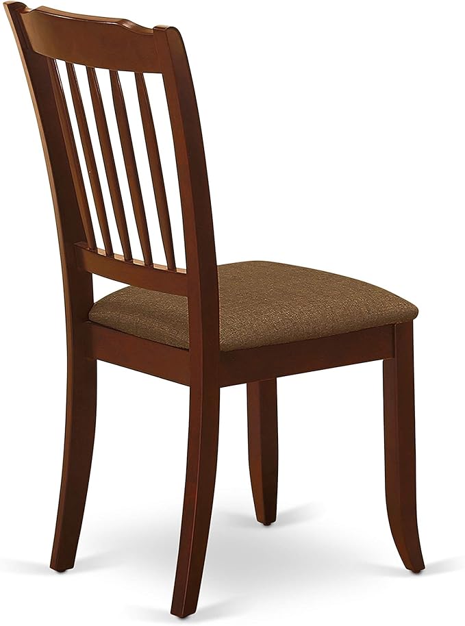 East West Furniture DODA5-MAH-C 5 Piece Dinette Set Includes a Rectangle Dining - Image 13