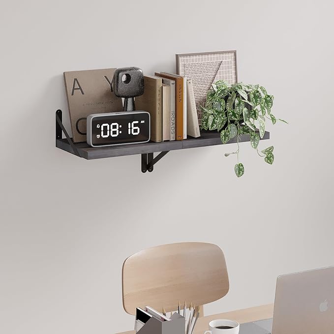 SAUMONIERES Floating Shelves Wall Bookshelf - Image 2
