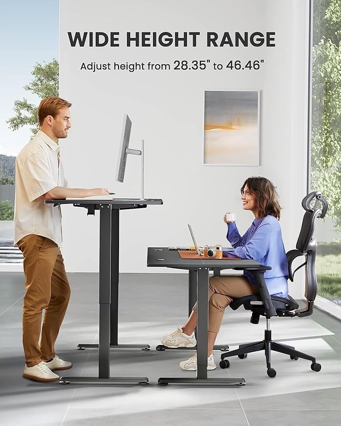ErGear Height Adjustable Electric Standing Desk, 63 x 27.5 Inches Sit Stand up - Image 4