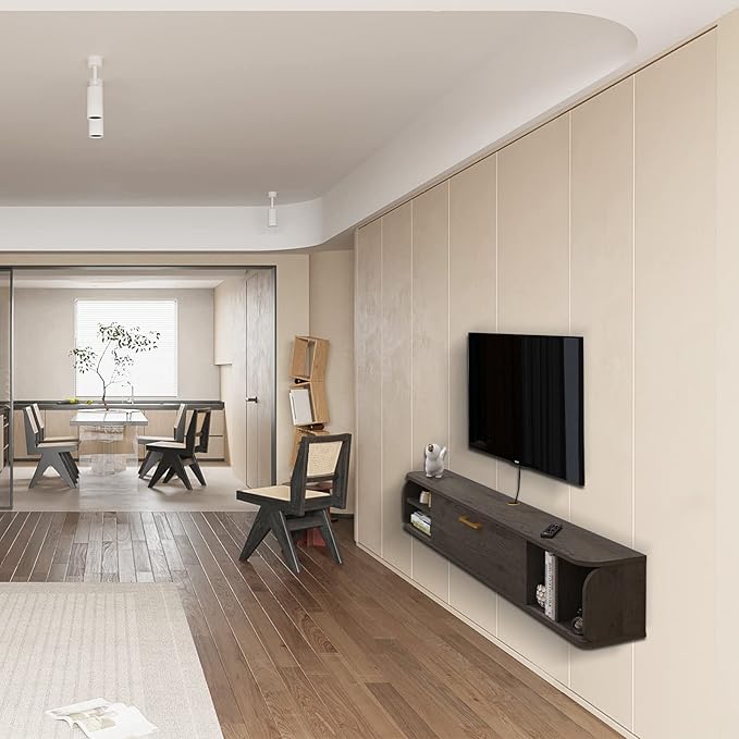 Floating TV Unit, Floating Shelves - Image 9