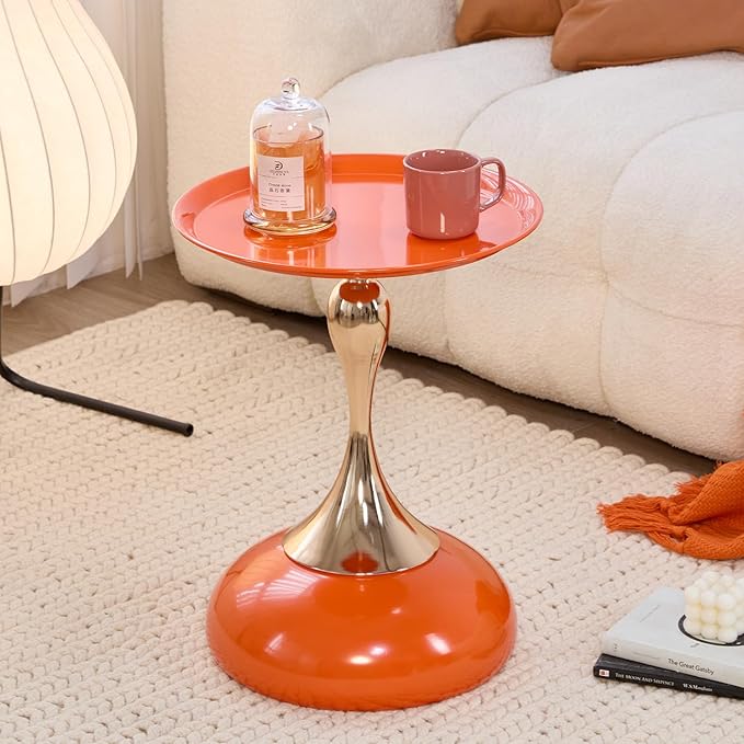 Stylish Hourglass Side Table - Image 7