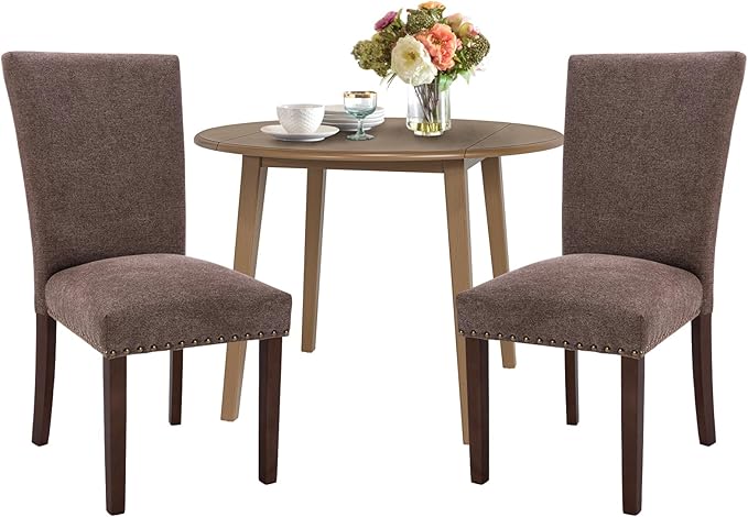 COLAMY 5-Piece Round Dining Table Set by COLAMYINC
