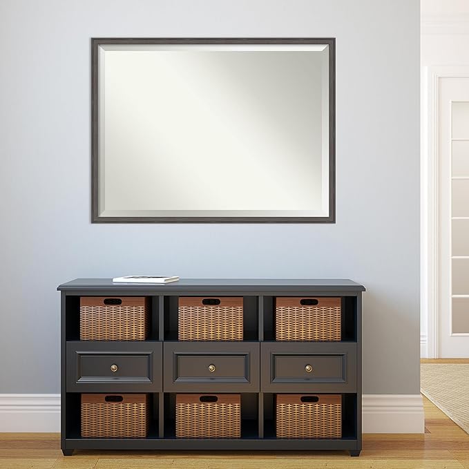 Amanti Art Silver Bathroom Mirror - Image 5