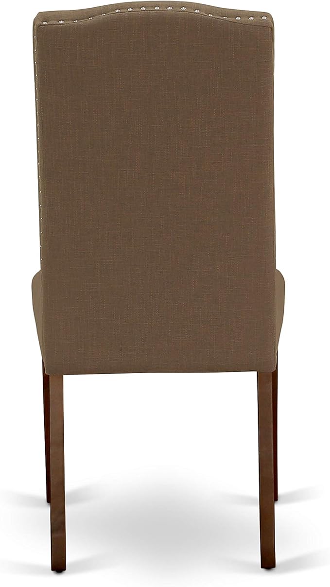 East West Furniture ESEN3-MAH-18 3 Piece Dinette Set - Image 9