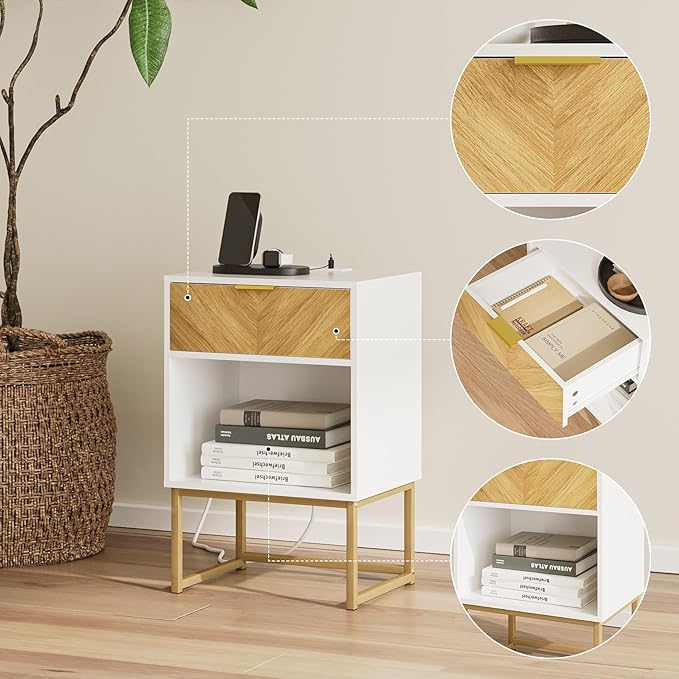 Masupu Extra Large Nightstand - Image 7