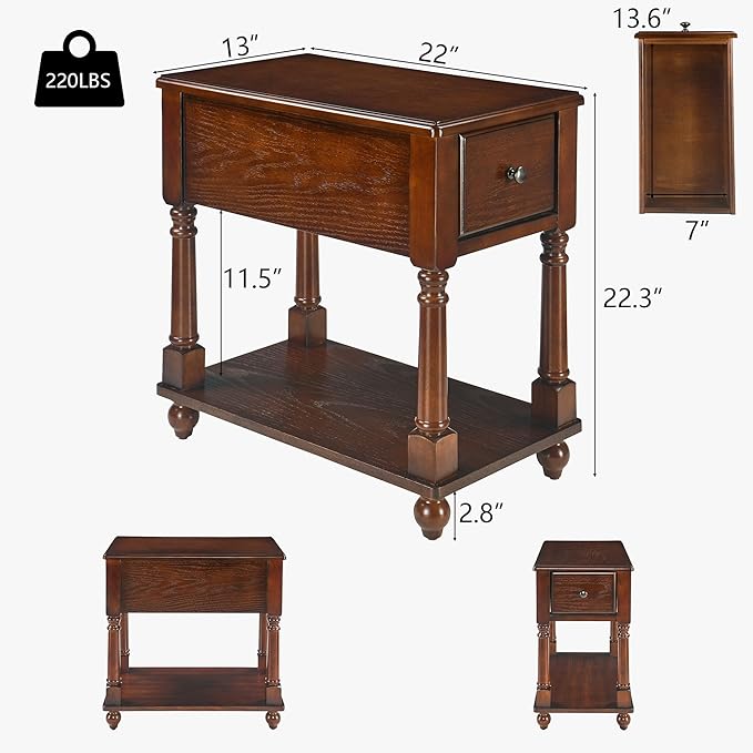 LEEMTORIG Narrow Nightstand - Image 2