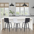 Armen Living Vienna Modern Swivel 26" Counter Height Barstool by ArmenLiving