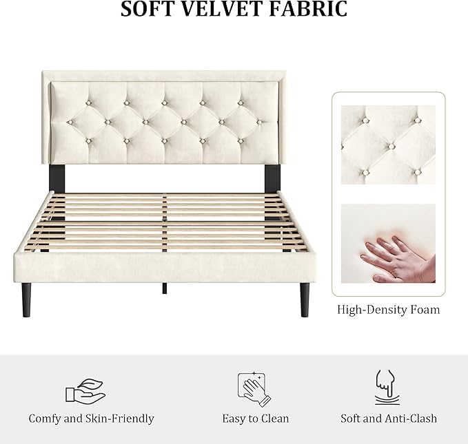 Full Size Platform Bed Frame - Image 3