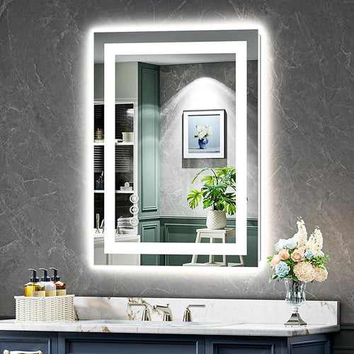 24x30 Inch LED Bathroom Mirror by YEELAIT
