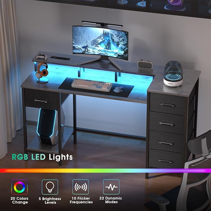 47 Inch Computer Gaming Desk - Image 7