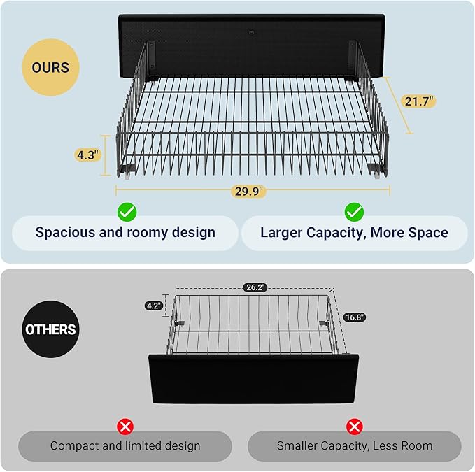 Allewie Modern Queen Size Platform Bed Frame - Image 7