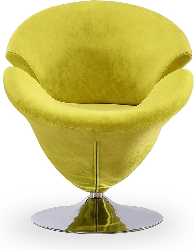 Manhattan Comfort Tulip Swivel Accent Chair Set of 2 - Image 7