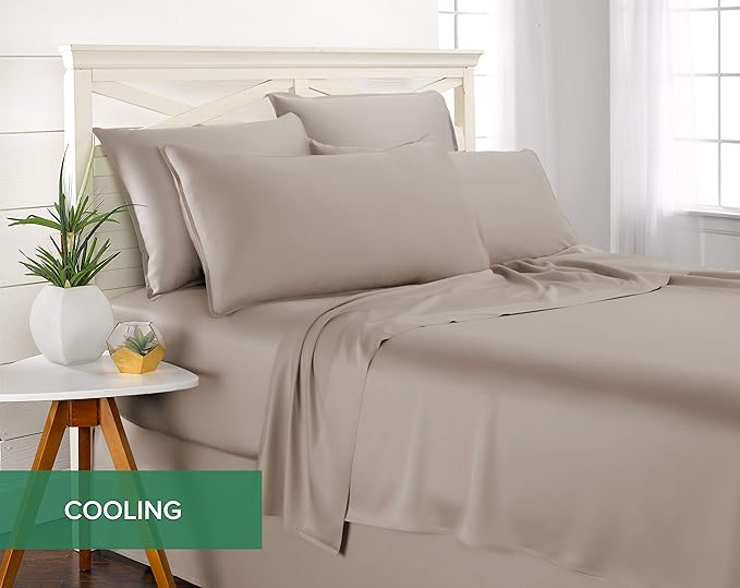 Twin XL Sheets by Pure Bamboo, Genuine 100% Organic Viscose Derived from Bamboo - Image 5