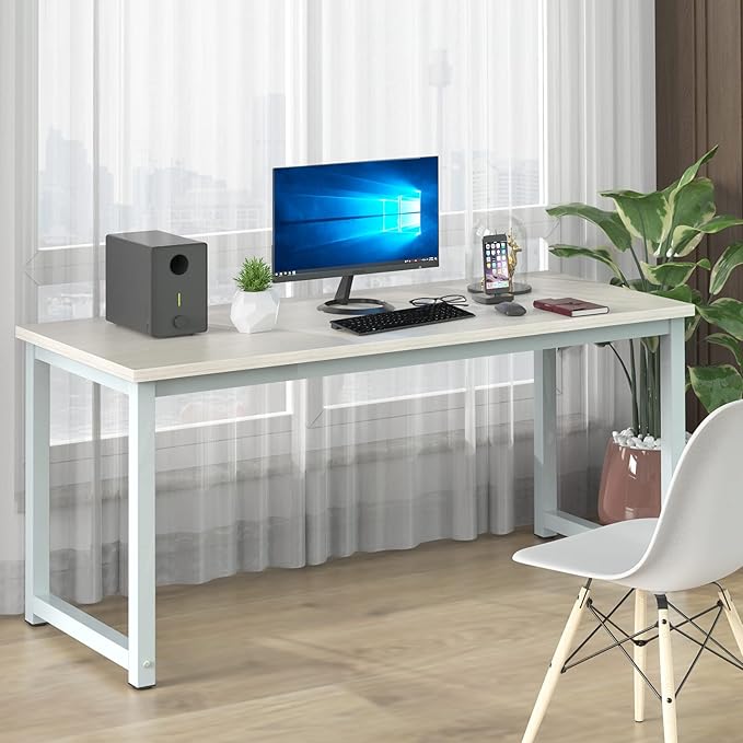 NSdirect Large Office Desk for Home Office, Large 63" Computer Desk Table - Image 3