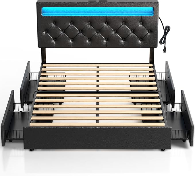 Rolanstar Full Size Bed Frame by Rolanstar
