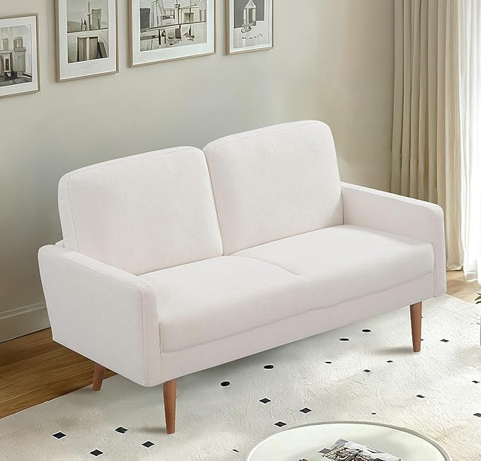 Kent Velvet Loveseat Sofa, European Style - Image 3