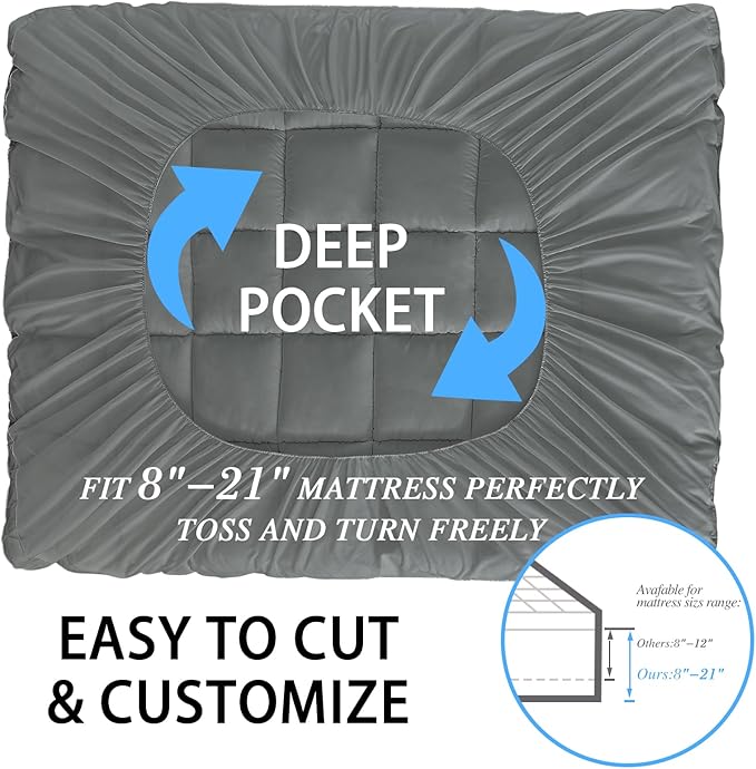 CYMULA Mattress Topper Super Queen Size - Image 6