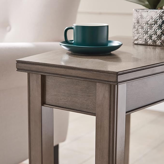 Laurent Recliner Wedge End Side Table - Image 8