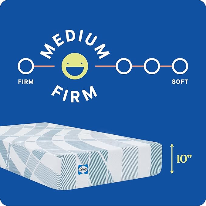 Sealy Dreamlife 10” Hybrid Mattress-in-a-Box, Twin XL, SealyComfort Gel Memory - Image 3