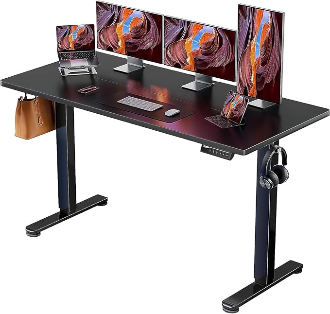 ErGear Electric 71 x 30 inch Standing Desk Workstation, Large Sit Stand up Desk by ErGear