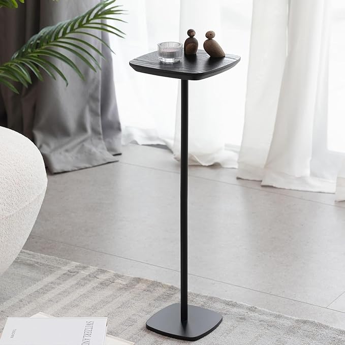 Modern Martini Pedestal Side Table - Image 6