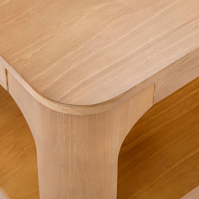 Plank+Beam Forma Coffee Table, 54 Inch Modern Coffee Table - Image 8