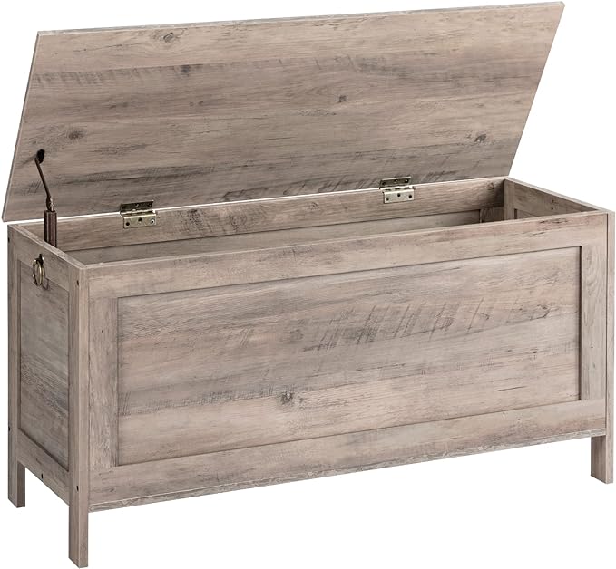 HOOBRO Toy Box, Retro Wooden Look Storage Chest by HOOBRO