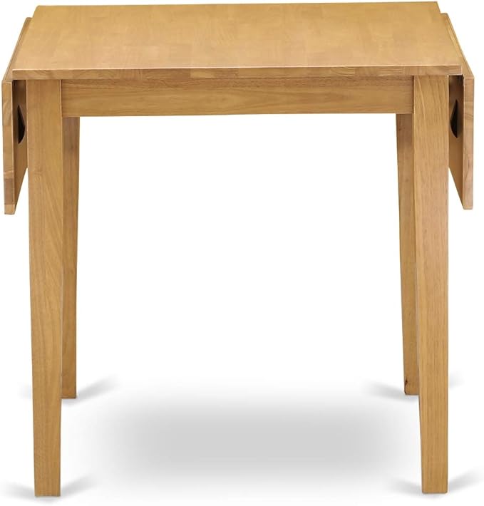East West Furniture NDEN5-OAK-08 5 Piece Dining Set Includes a Rectangle Dining - Image 6