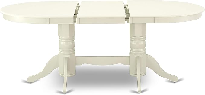 East West Furniture VABO5-LWH-LC 5 Piece Kitchen Table & Chairs Set Includes an - Image 6