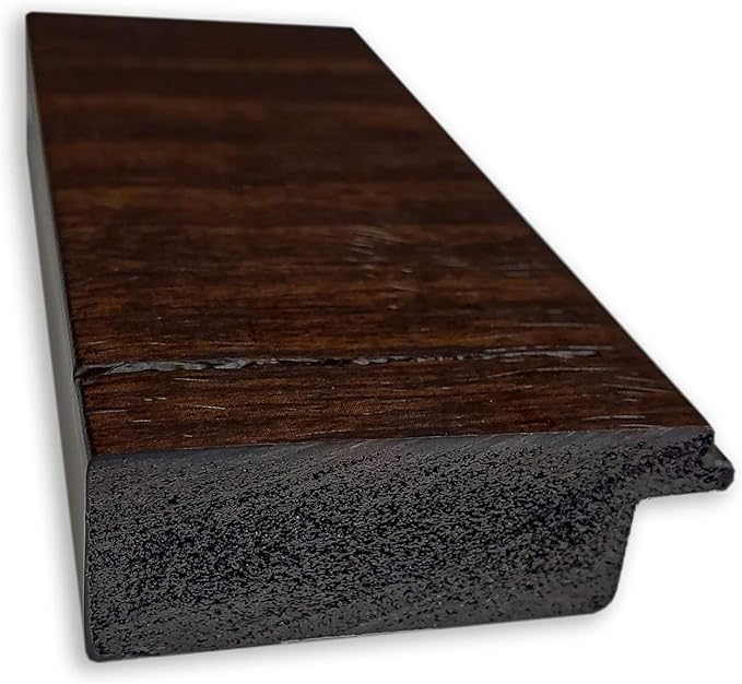 Amanti Art Brown Wall Mirror 25x31 Wildwood Brown Narrow Rectangle Bathroom - Image 2