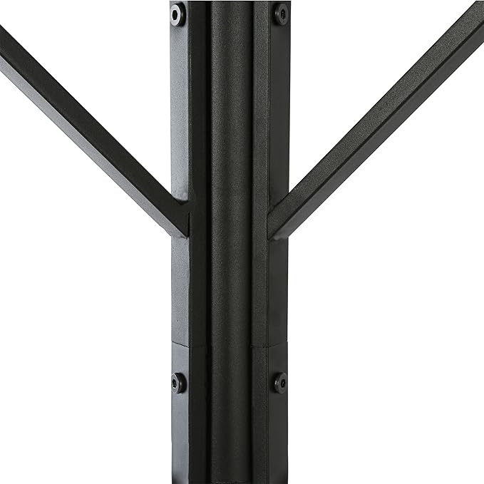 Coat Rack Hat Stand Free Standing Display Hall Tree Metal Hat Hanger Garment - Image 8