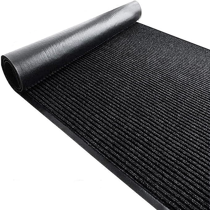 TANYOYO 4' X 6' Commercial Grade Door Floor Mat Brush Step Entrance Mat Vinyl by TANYOYO
