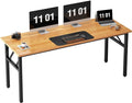 Need Computer Desk Office Desk 62 inches Folding Table by Need