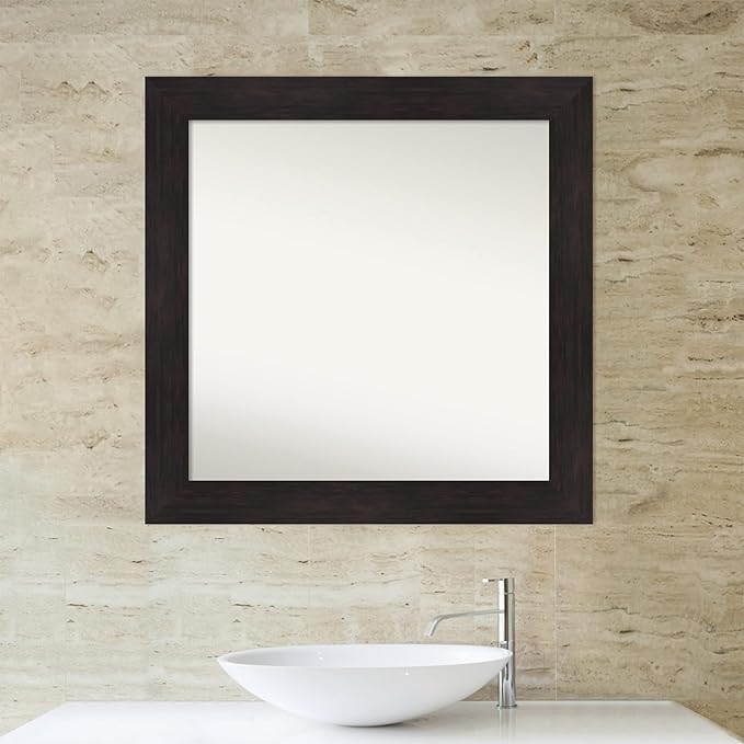Amanti Art Silver Bathroom Mirror - Image 6
