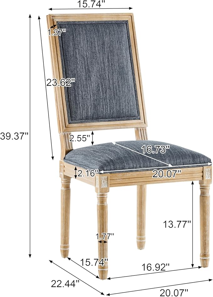 Christopher Knight Home Regina French Country Dining Chairs Set of 2, Wooden - Image 2
